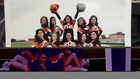 Lordsburg Mavericks Co-ed Varsity Cheer Winter 14-15 team photo.