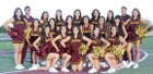 Gadsden Panthers Co-ed Varsity Cheer Winter 14-15 team photo.