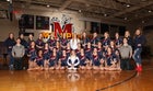 Mt. Spokane Wildcats Girls Varsity Gymnastics Winter 16-17 team photo.