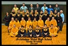 Archbishop Wood Vikings Boys Varsity Wrestling Winter 14-15 team photo.