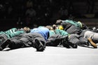 West Forsyth Titans Boys Varsity Wrestling Winter 14-15 team photo.