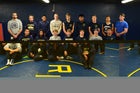 Ruidoso Warriors Boys Varsity Wrestling Winter 14-15 team photo.