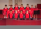 Albuquerque Academy Chargers Boys Varsity Wrestling Winter 14-15 team photo.