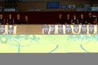 La Conner Braves Boys Varsity Wrestling Winter 14-15 team photo.