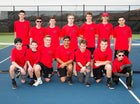 Mount Sinai Mustangs Boys Varsity Tennis Spring 16-17 team photo.