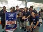 Raleigh Charter Phoenix Boys Varsity Tennis Spring 16-17 team photo.