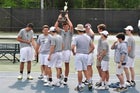 Athens Academy Spartans Boys Varsity Tennis Spring 16-17 team photo.