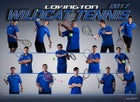 Lovington Wildcats Boys Varsity Tennis Spring 16-17 team photo.