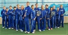 Carlsbad Cavemen Boys Varsity Tennis Spring 16-17 team photo.