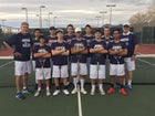 La Cueva Bears Boys Varsity Tennis Spring 16-17 team photo.