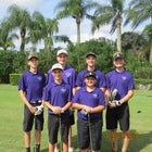 Space Coast Vipers Boys Varsity Golf Fall 18-19 team photo.