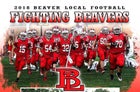 Beaver Beavers Boys Varsity Football Fall 18-19 team photo.