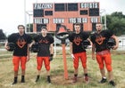 Flanagan/Woodland/Roanoke-Benson  Boys Varsity Football Fall 18-19 team photo.