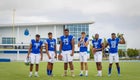 IMG Academy Ascenders Boys Varsity Football Fall 18-19 team photo.