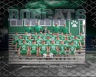 Green Bobcats Boys Varsity Football Fall 18-19 team photo.
