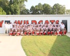 Calhoun City Wildcats Boys Varsity Football Fall 18-19 team photo.