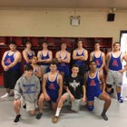 Arkadelphia Badgers Boys Varsity Wrestling Fall 15-16 team photo.