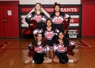 Grants Pirates Co-ed JV Cheer Winter 19-20 team photo.