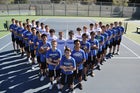 Rocklin Thunder Boys Varsity Tennis Spring 18-19 team photo.