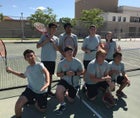 Coalinga Horned Toads Boys Varsity Tennis Spring 18-19 team photo.