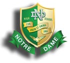 Notre Dame Titans Boys Varsity Tennis Spring 18-19 team photo.