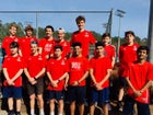 Franklin Academy Patriots Boys Varsity Tennis Spring 18-19 team photo.
