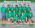 Moriarty Pintos Boys Varsity Tennis Spring 18-19 team photo.