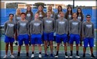 Carlsbad Cavemen Boys Varsity Tennis Spring 18-19 team photo.