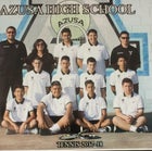 Azusa Aztecs Boys Varsity Tennis Spring 18-19 team photo.