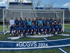 Carlson Marauders Girls Varsity Soccer Spring 23-24 team photo.