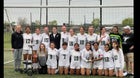 St. John Paul II Falcons Girls Varsity Soccer Spring 23-24 team photo.