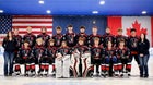 North Pole Patriots Boys Varsity Ice Hockey Winter 25-26 team photo.