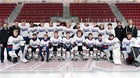 Warde/Ludlowe  Boys Varsity Ice Hockey Winter 25-26 team photo.