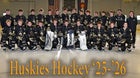 Battle Mountain Huskies Boys Varsity Ice Hockey Winter 25-26 team photo.