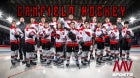 Canfield Cardinals Boys Varsity Ice Hockey Winter 25-26 team photo.