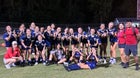 Taylor Wildcats Girls Varsity Soccer Winter 23-24 team photo.