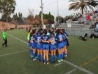 El Rancho Dons  Girls Varsity Soccer Winter 23-24 team photo.