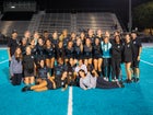 Archbishop McCarthy Mavericks Girls Varsity Soccer Winter 23-24 team photo.