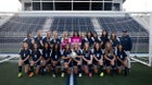 Paris Wildcats Girls Varsity Soccer Winter 23-24 team photo.