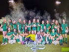 Kingsburg Vikings Girls Varsity Soccer Winter 23-24 team photo.