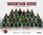 Mountain Ridge Mountain Lions Girls Varsity Soccer Winter 23-24 team photo.