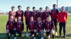 Borrego Springs Rams Boys Varsity Soccer Winter 23-24 team photo.