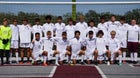First Baptist Academy Lions Boys Varsity Soccer Winter 23-24 team photo.