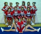 Cobre Indians Co-ed Varsity Cheer Winter 13-14 team photo.