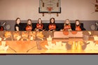 Clayton Yellowjackets Co-ed Varsity Cheer Winter 13-14 team photo.
