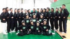 Albuquerque Bulldogs Co-ed Varsity Cheer Winter 13-14 team photo.