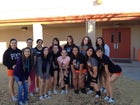 Lordsburg Mavericks Co-ed Varsity Cheer Winter 13-14 team photo.