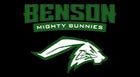 Benson Mighty Bunnies Boys Varsity Swimming Winter 24-25 team photo.