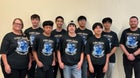 Cuba Rams Boys Varsity Swimming Winter 24-25 team photo.