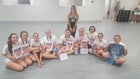 Mountain Home Bombers Co-ed Freshman Dance Team Winter 17-18 team photo.